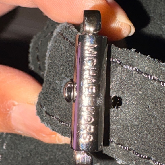 Michael Kors Black Suede Short Boot - Picture 8 of 8